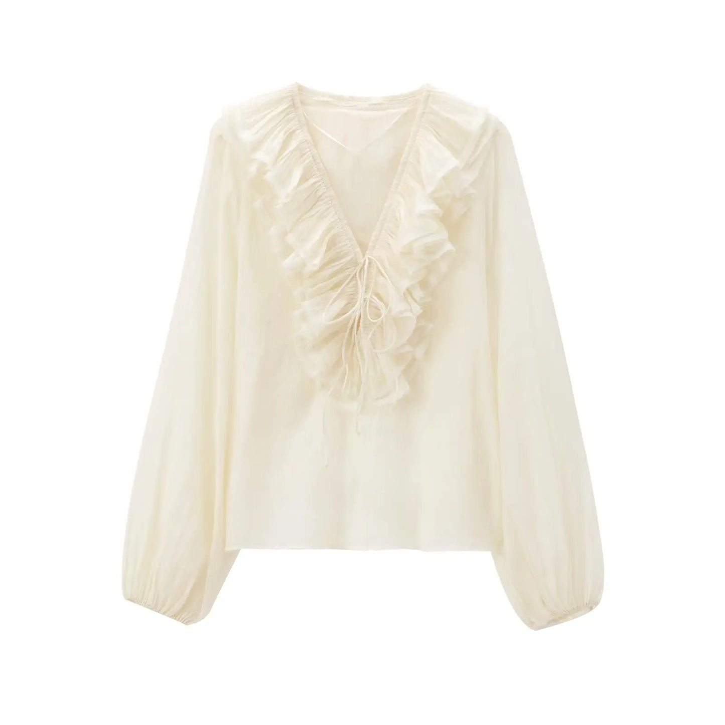 Blouse légère manches longues
