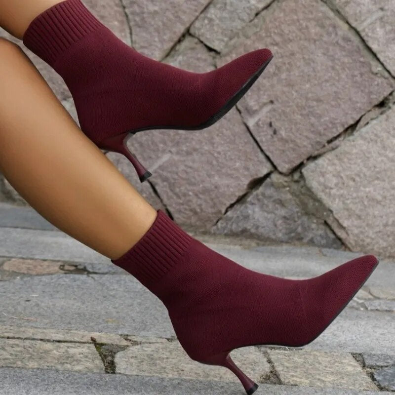 Bottes à talon sexy MARY