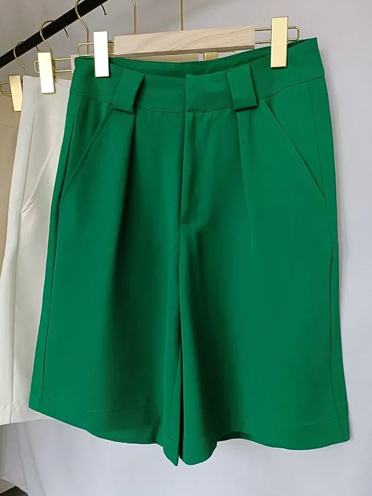 Short long taille haute