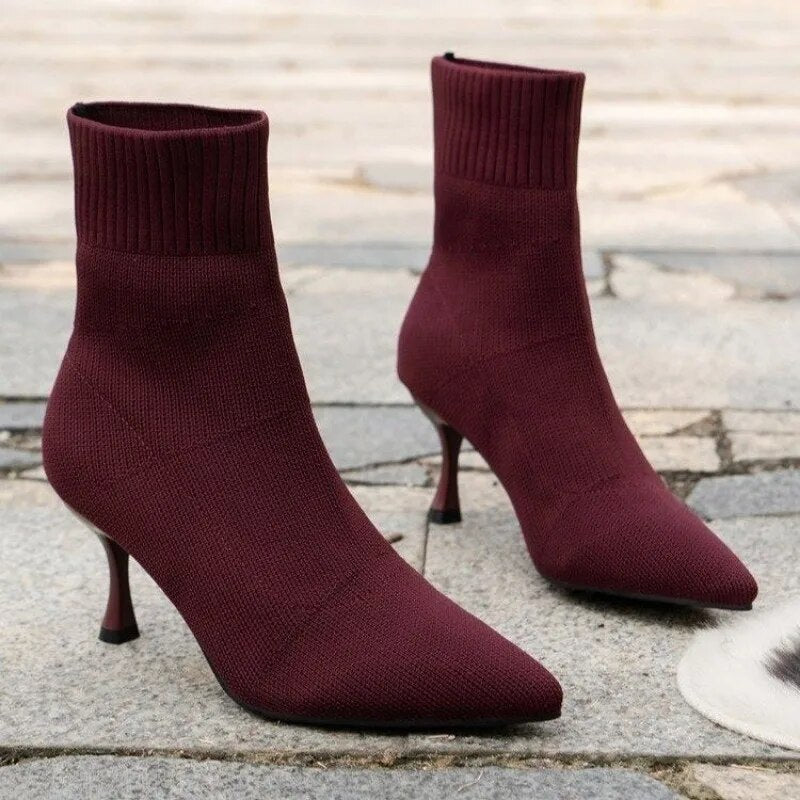 Bottes à talon sexy MARY