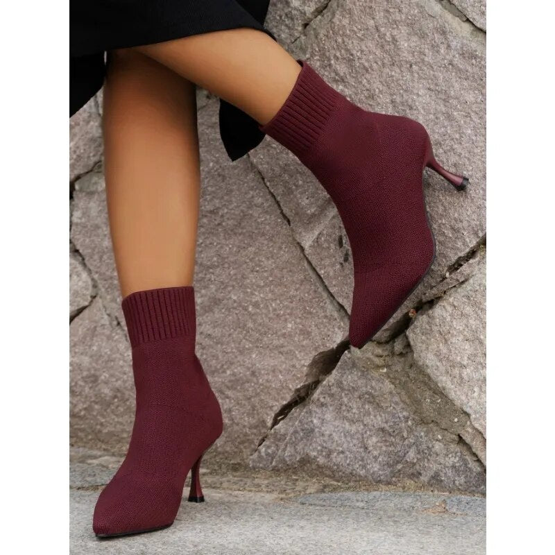 Bottes à talon sexy MARY