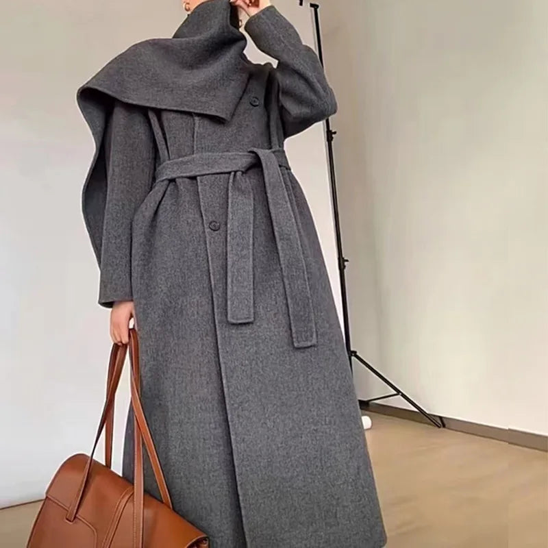 manteau en laine chic LINNAE