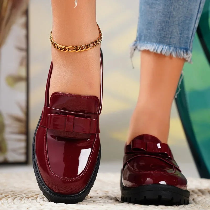 mocassin a plateforme