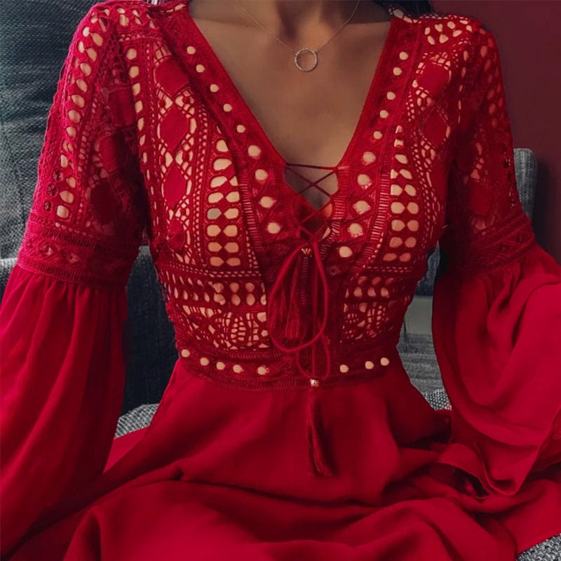 Robe Décontracté Printemps Été Princesse Robe Douce