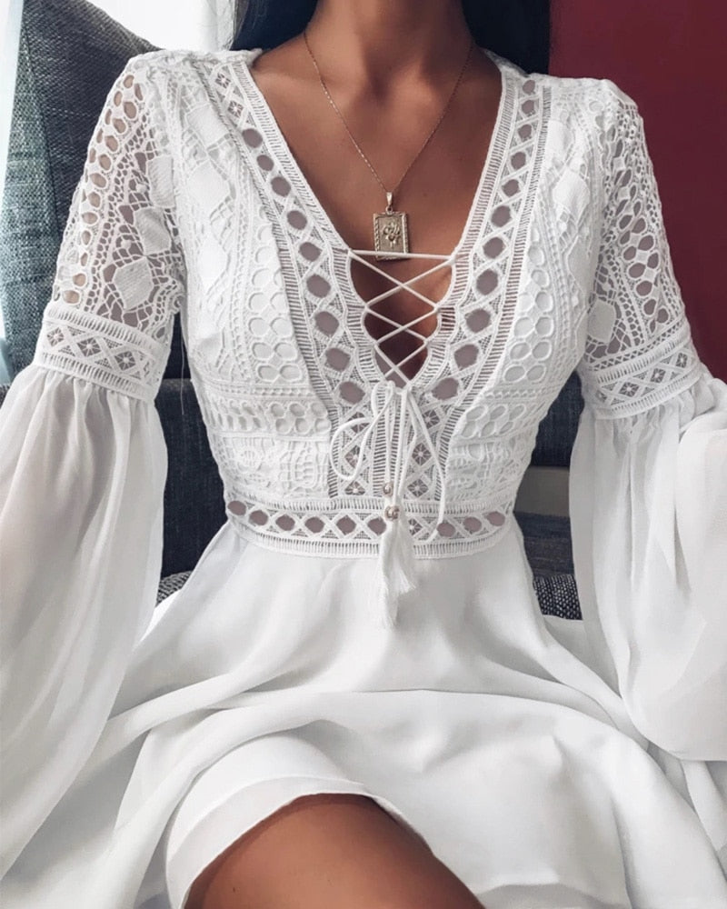 Robe Décontracté Printemps Été Princesse Robe Douce