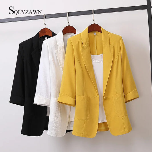Blazer en lin