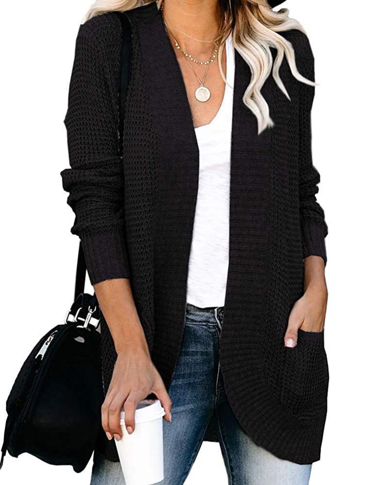 cardigan à col V