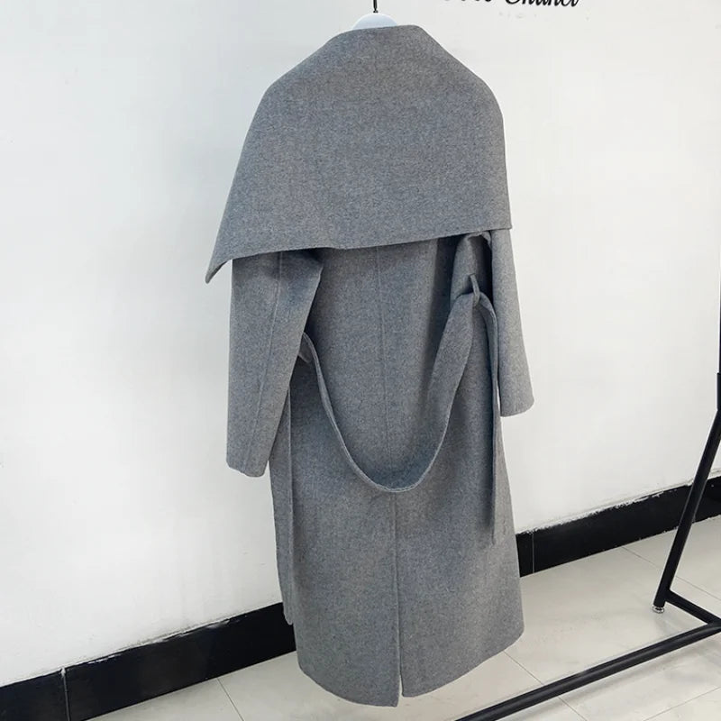 manteau en laine chic LINNAE
