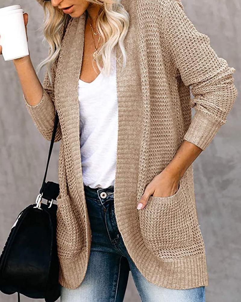 cardigan à col V