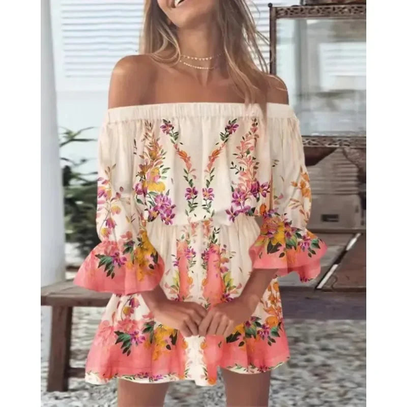 Robe à manches longues décontractée