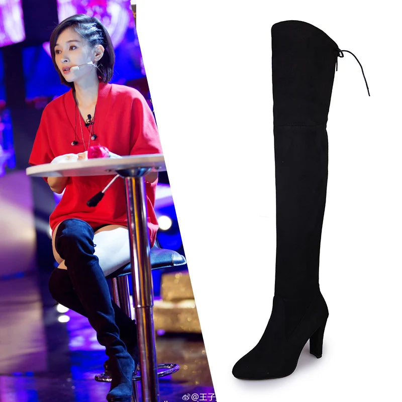 cuissardes talons sabots