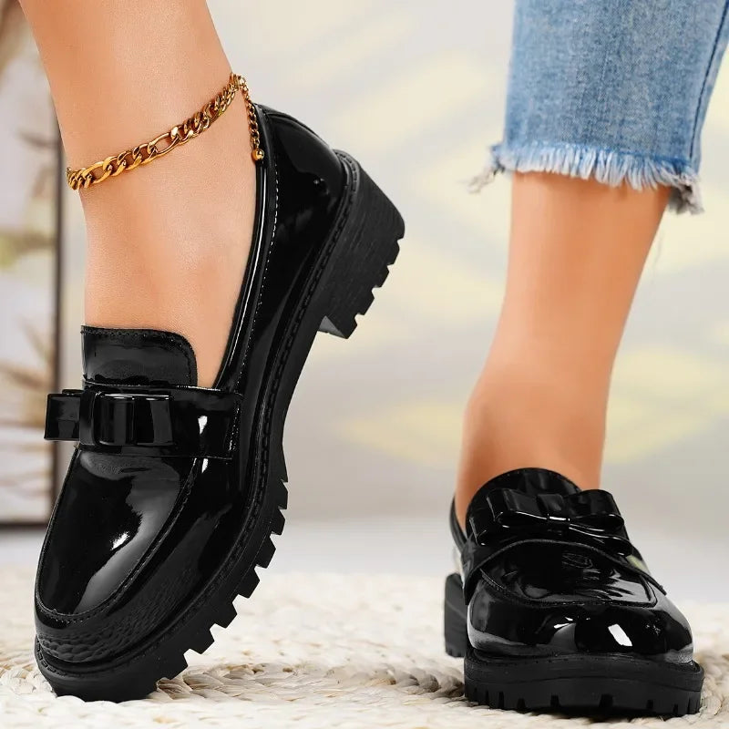 mocassin a plateforme