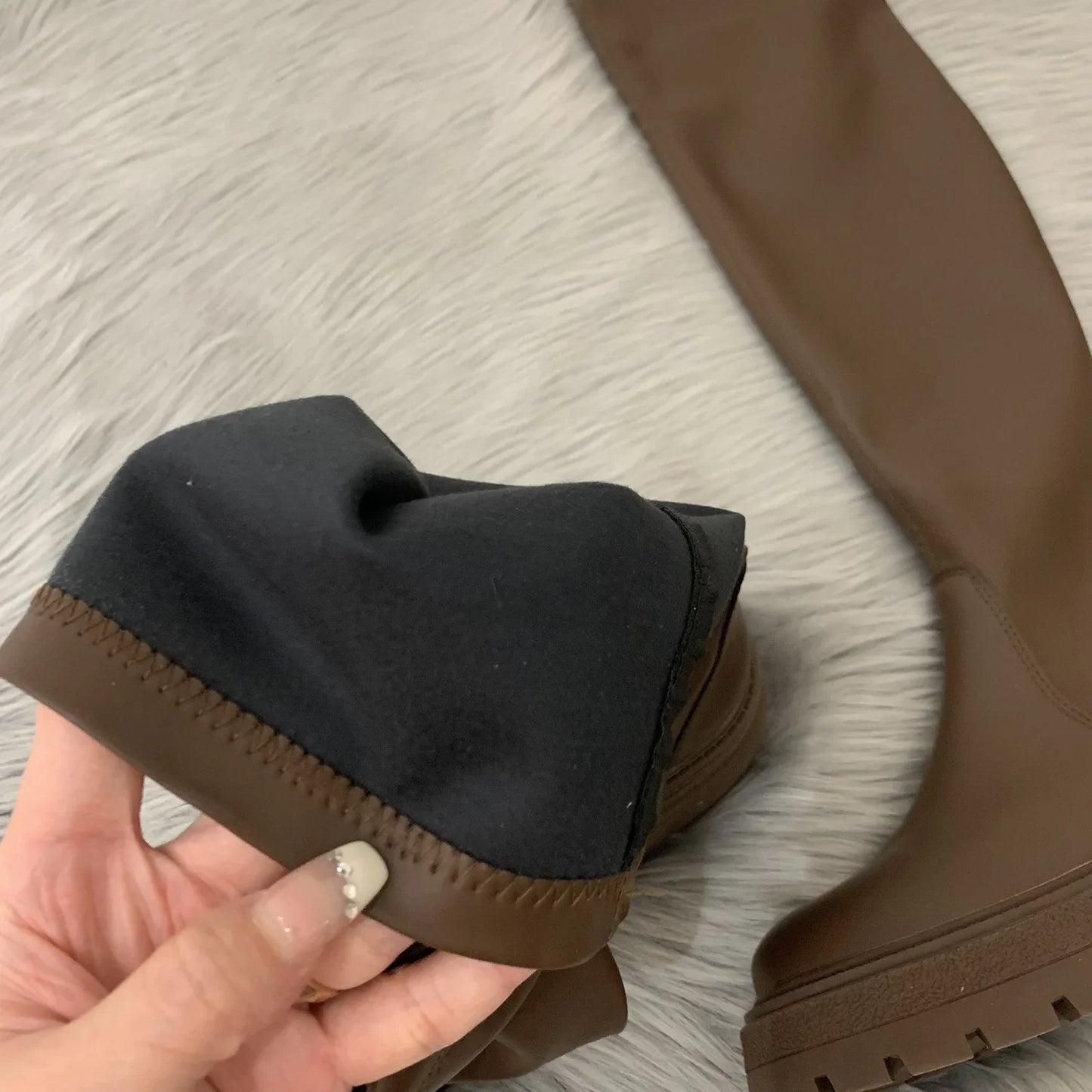cuissardes talons compensées