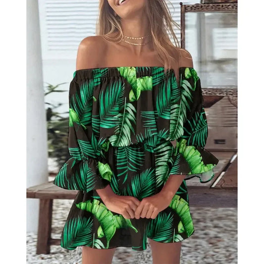 Robe à manches longues décontractée