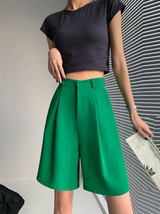 Short long taille haute