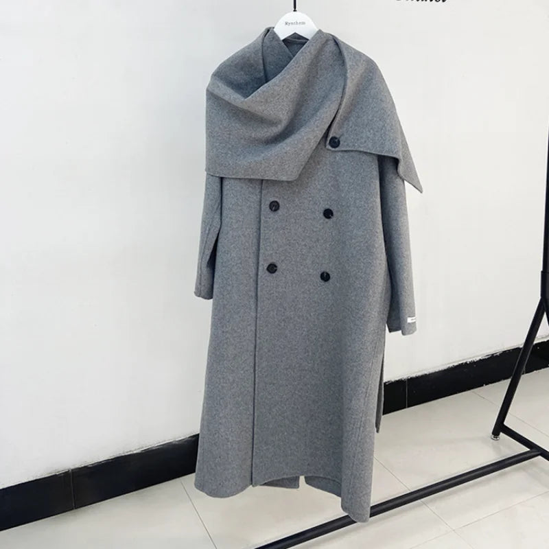 manteau en laine chic LINNAE