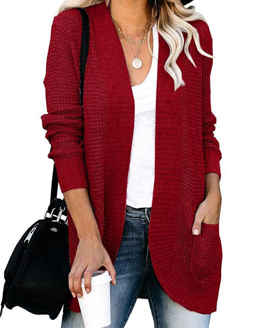 cardigan à col V