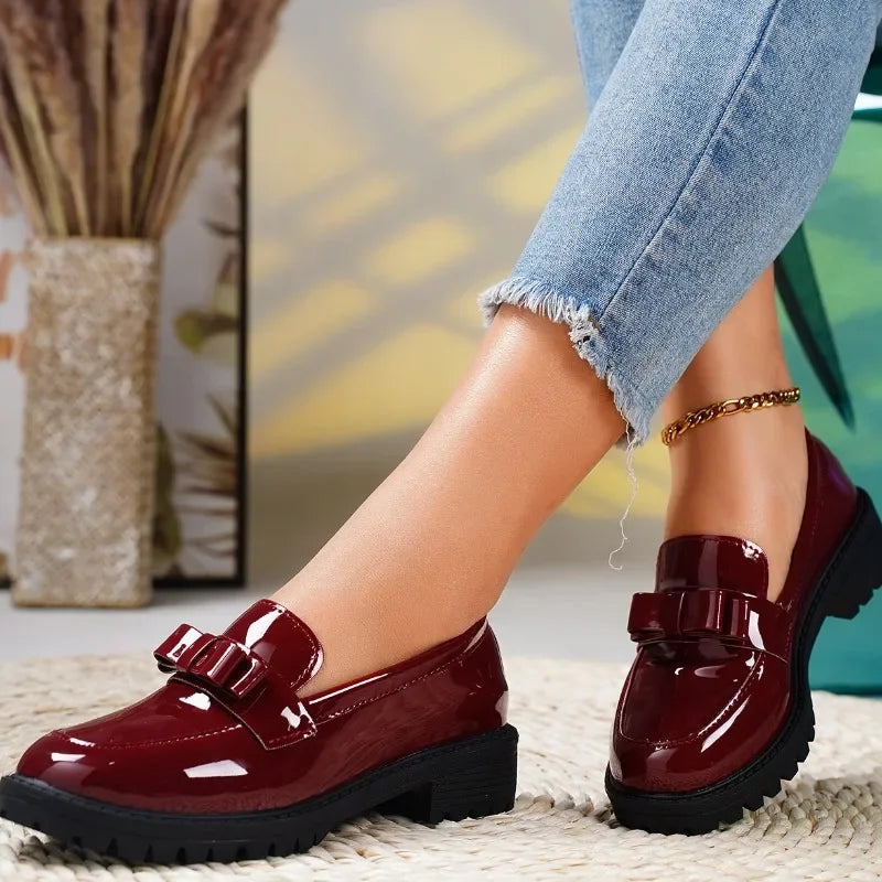 mocassin a plateforme