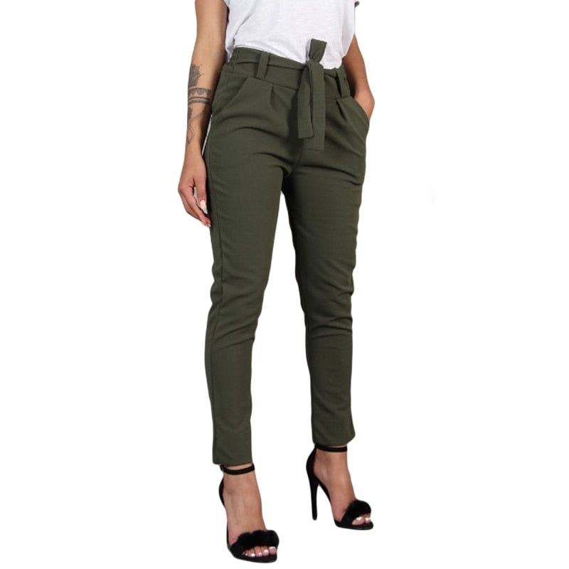 Pantalon chic Slim taille haute