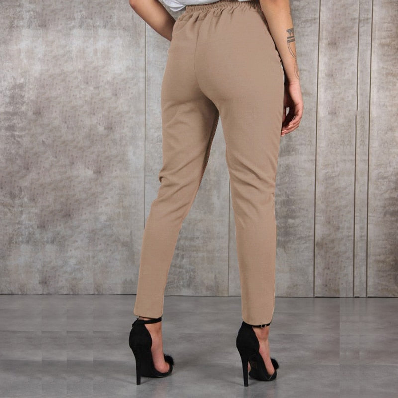 Pantalon chic Slim taille haute