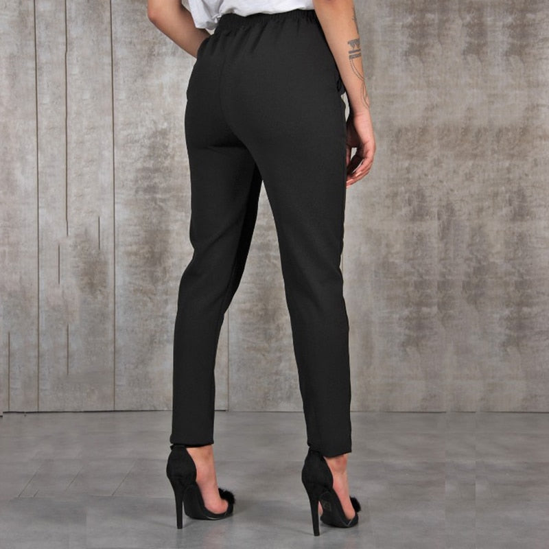 Pantalon chic Slim taille haute