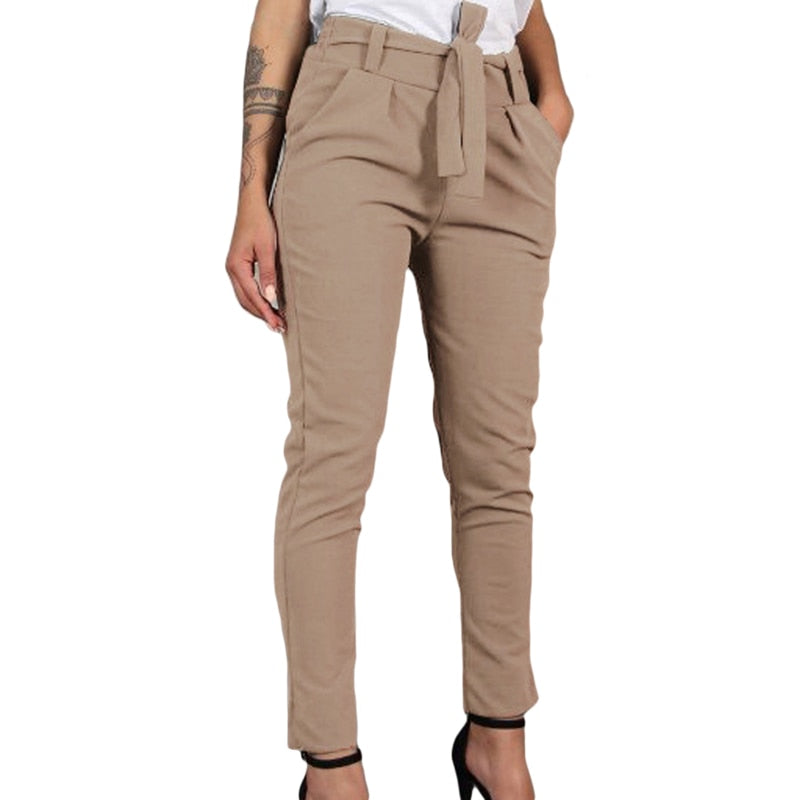 Pantalon chic Slim taille haute