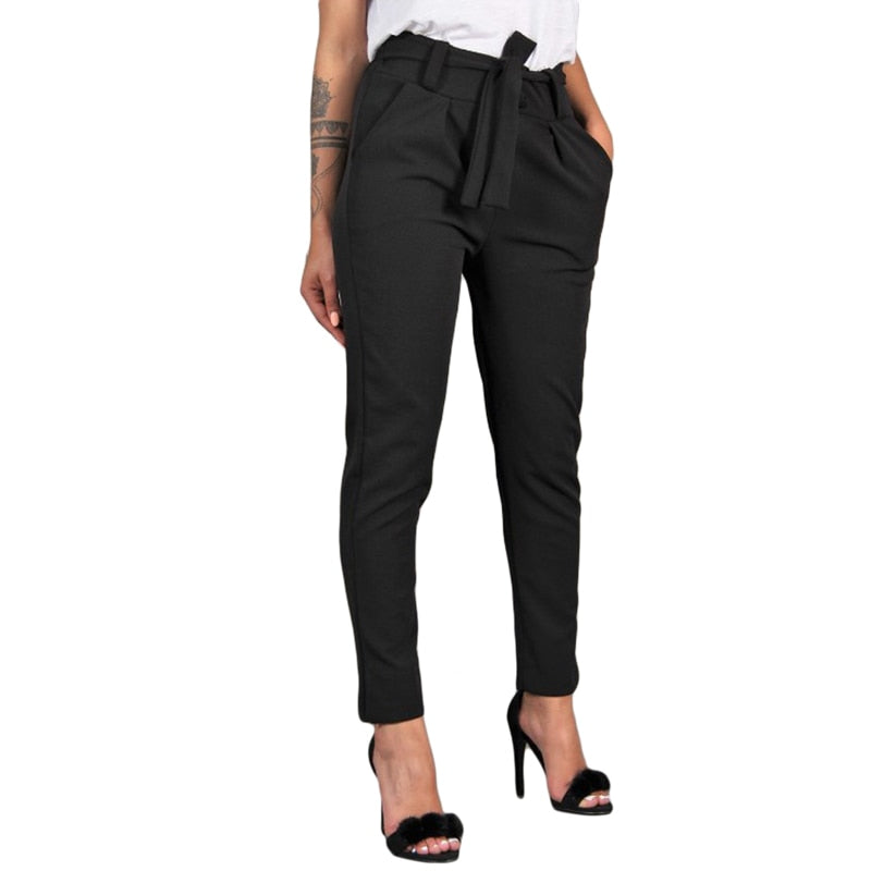 Pantalon chic Slim taille haute