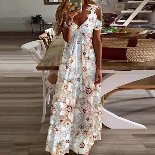 Robe Décontractée à Imprimé floral